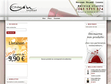 Tablet Screenshot of chilemarket.fr